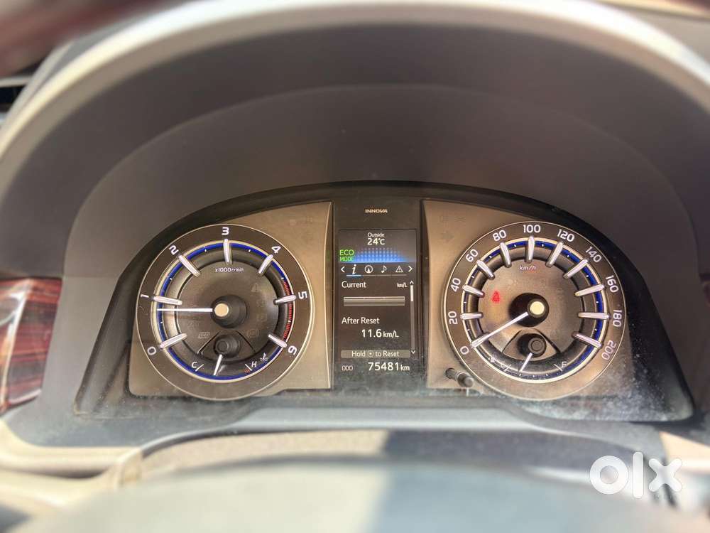 Toyota Innova Crysta Zx 2.4 Diesel 7 Seater, 2017, Diesel