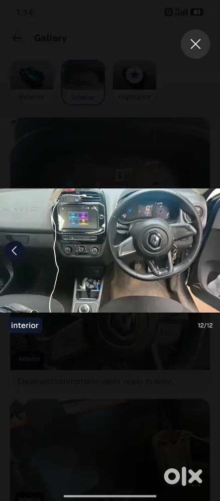 Renault Kwid Petrol 2020