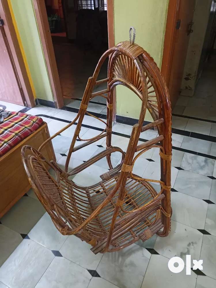 Cane swing chair cheap olx