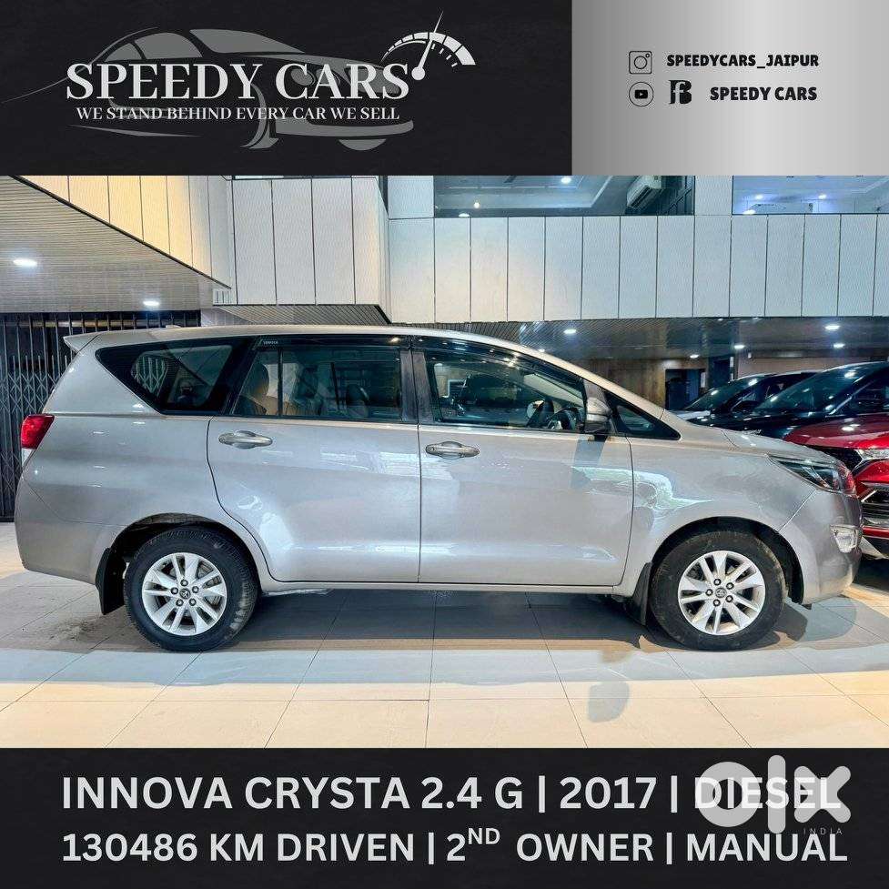 Toyota Innova Crysta 2.4 G Mt, 2017, Diesel