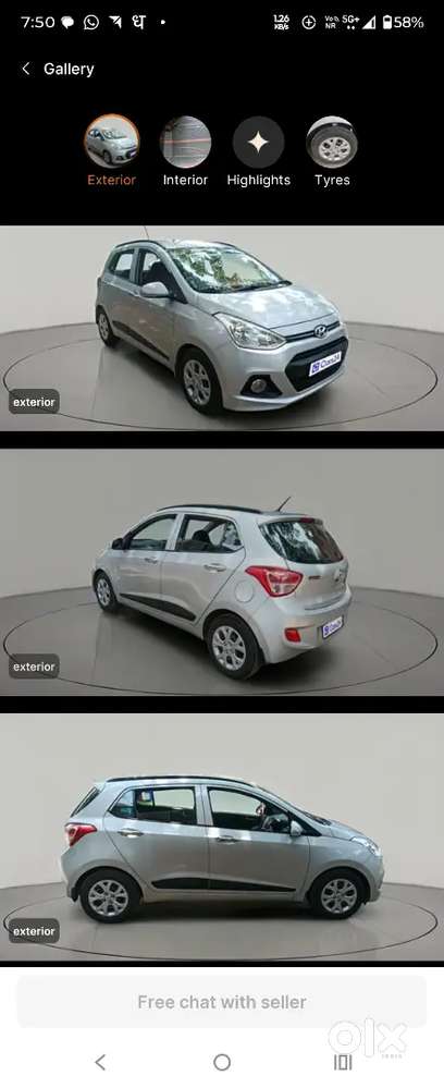 Hyundai Grand I10 Sportz 2015