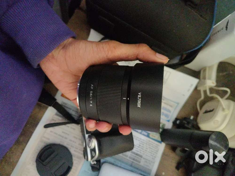 Viltrox 56mm lense e Mount