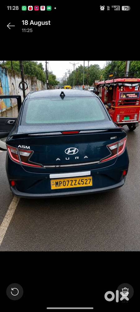 Hyundai Aura 1.2 Sx 2025top Model