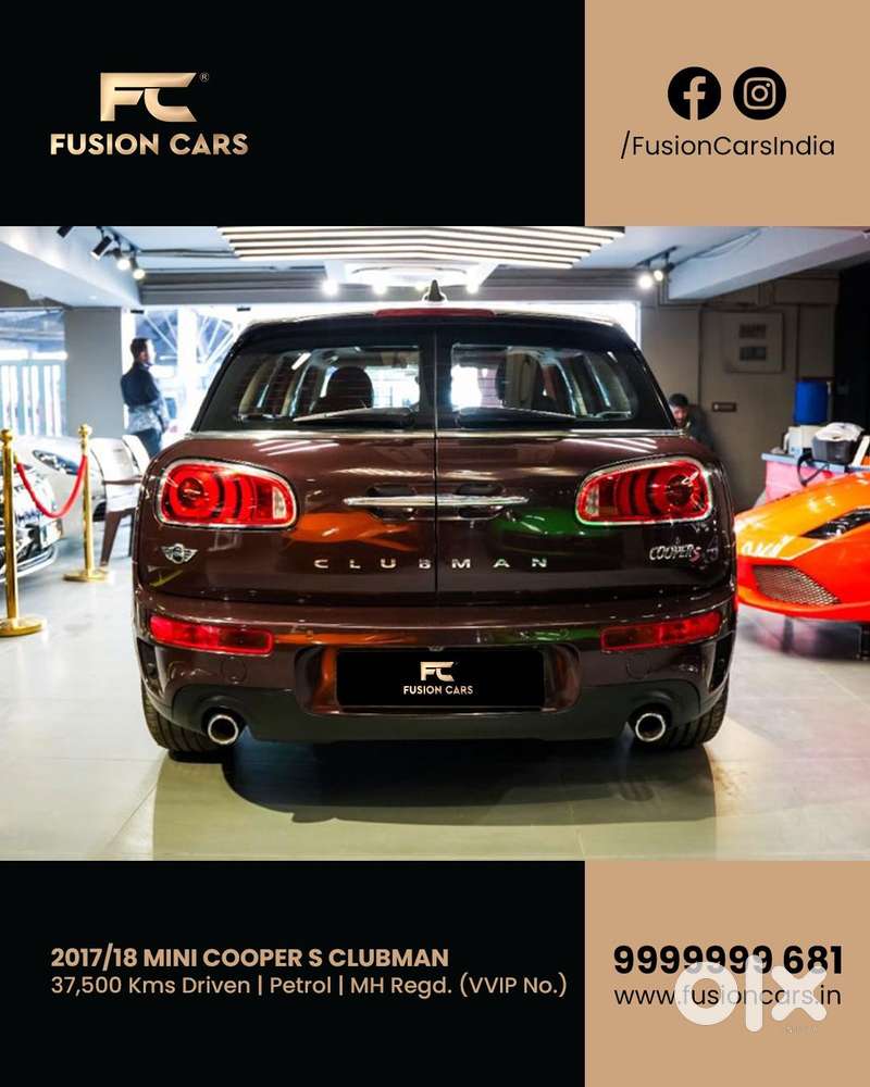 Mini Cooper Clubman S 5 Door, 2018, Petrol