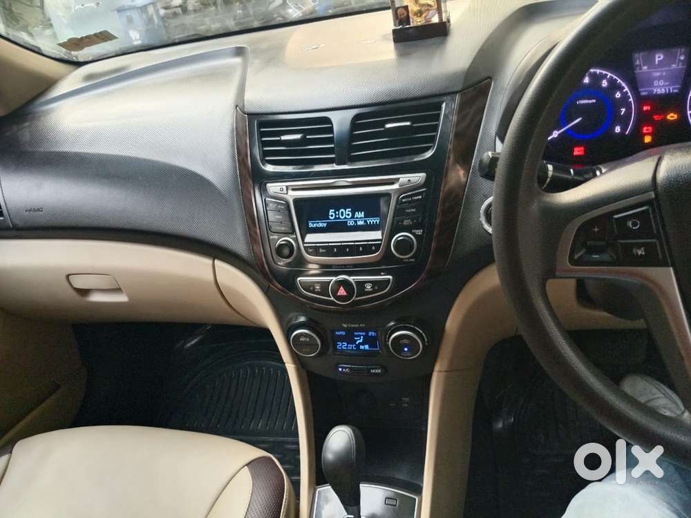 Hyundai Verna Sx(o) Petrol At, 2015, Petrol