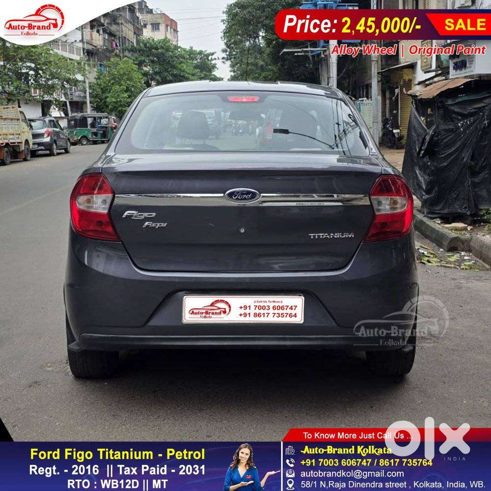 Ford Figo Aspire 1.2 Ti-vct Trend, 2016, Petrol