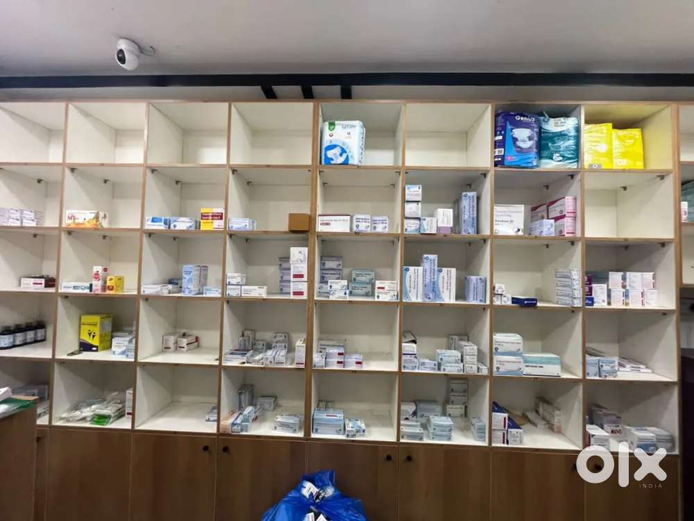 Medical shop furniture for sale 130000/-