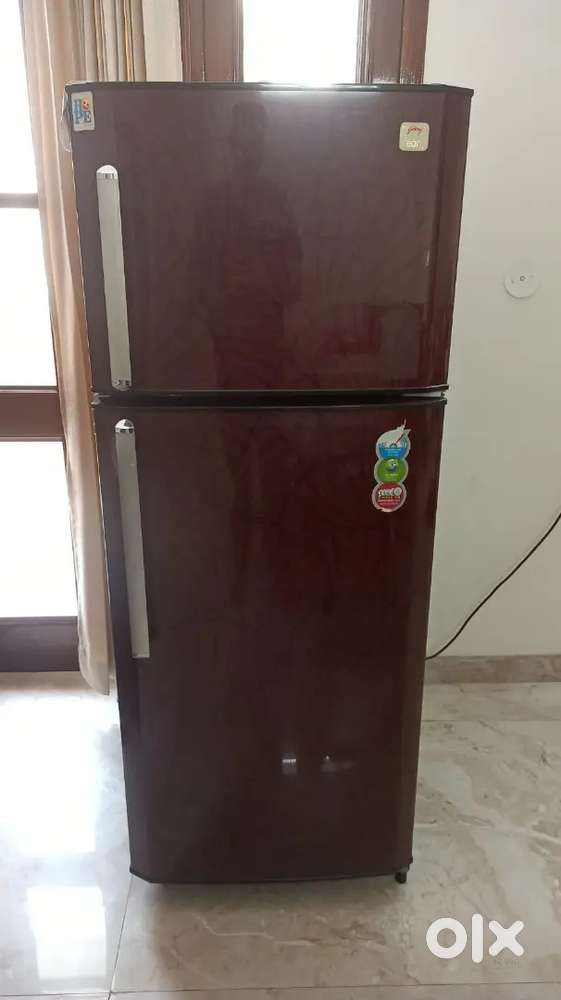 Godrej double door refrigerator in good condition