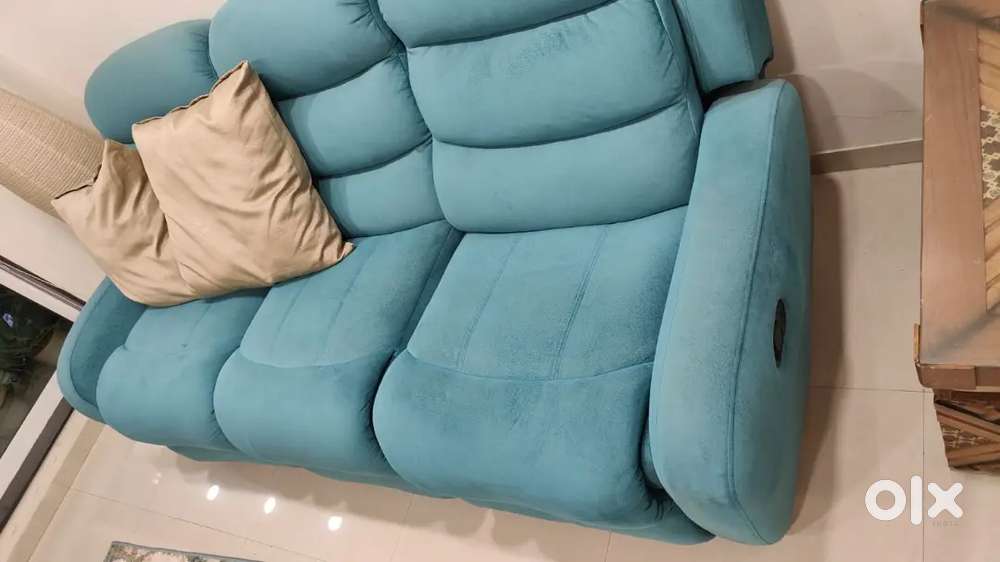 Recliner sofa, 3 plus one seaters
