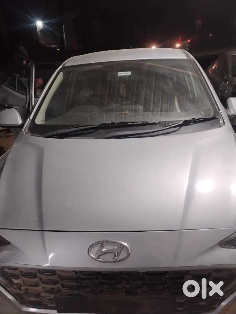 Hyundai Aura 2021 Cng Urgent Selling 35000 Km Driven