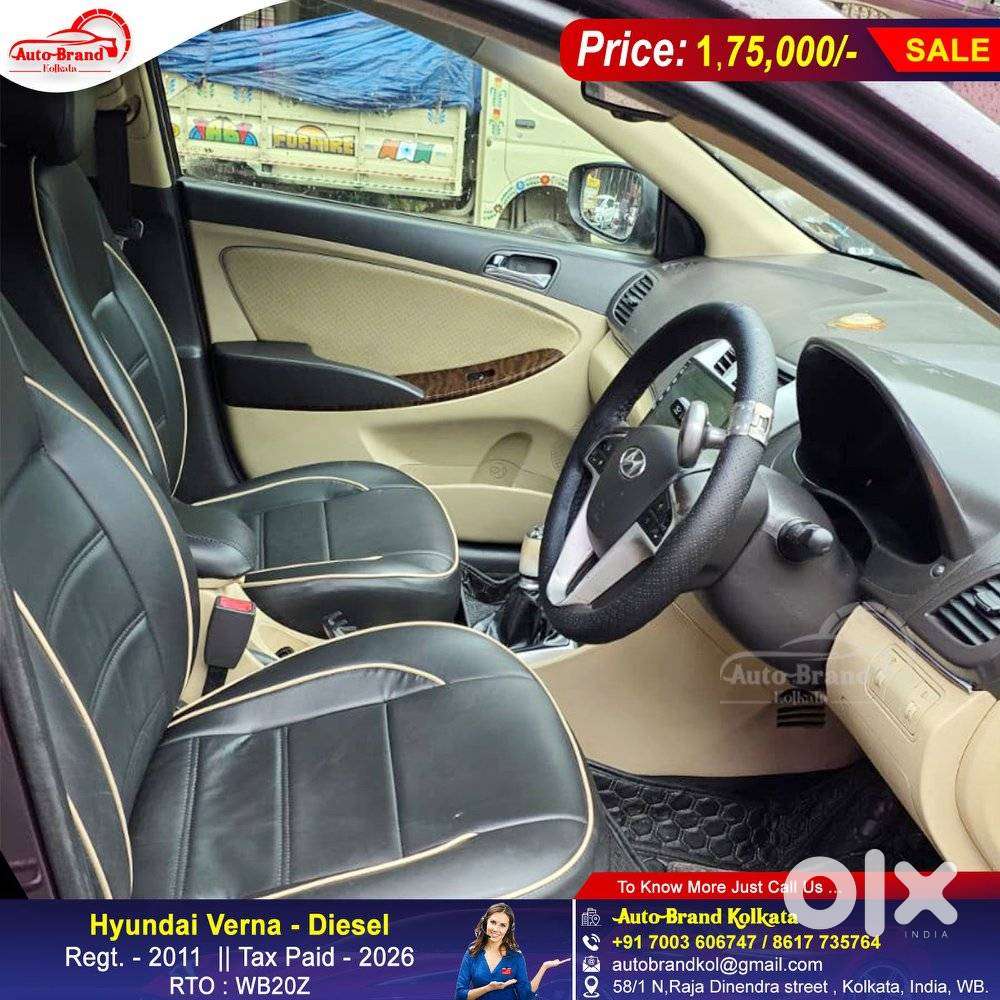Hyundai Verna Hyundai-verna-crdi-1.6-sx-option, 2011, Diesel