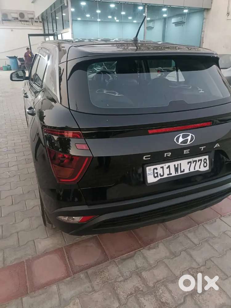 Hyundai Creta Cng 2023 Black 21000 Km Used