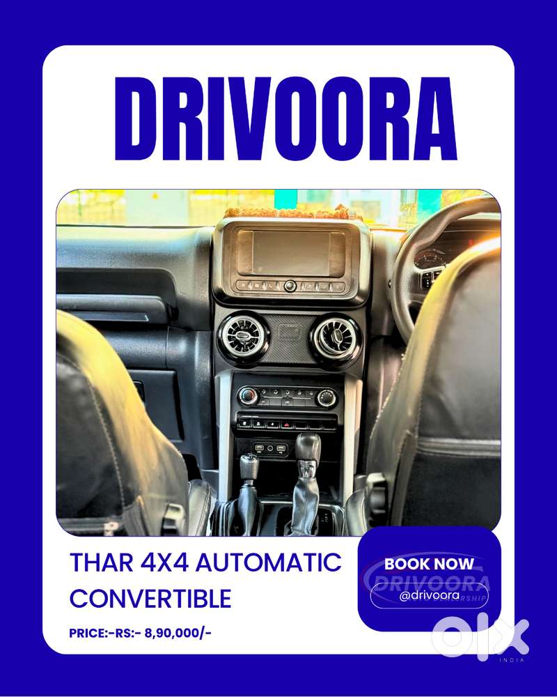 Model: Thar 4x4 Automatic Convertible