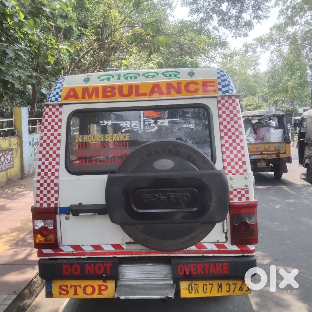 Mahindra Bolero Ambulance 2006 Diesel Running Condition