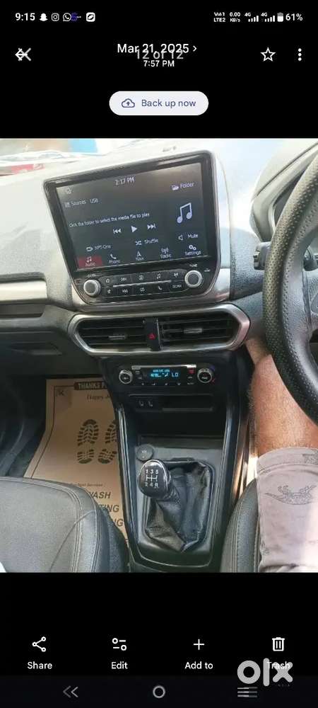 Ford Ecosport Diesel Manual 2018 Year
