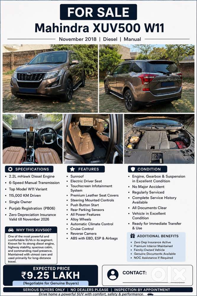 Mahindra Xuv500 Diesel 2018