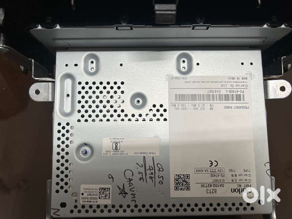 Infotainment Touch Display Of Toyota Taisor