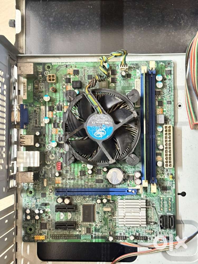 Desktop intel i5 2nd gen h61 Intel motherboard 2gb ram good working