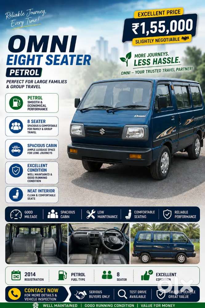 Maruti Suzuki Omni 2014 Petrol Manual