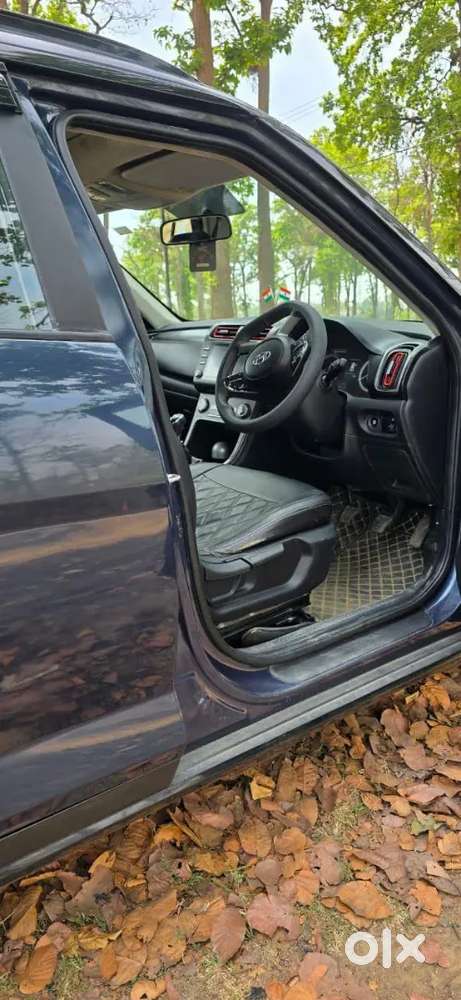 Creta 2022 Petrol 1st Owner Sx(0) Dark Night Color Denim Blue