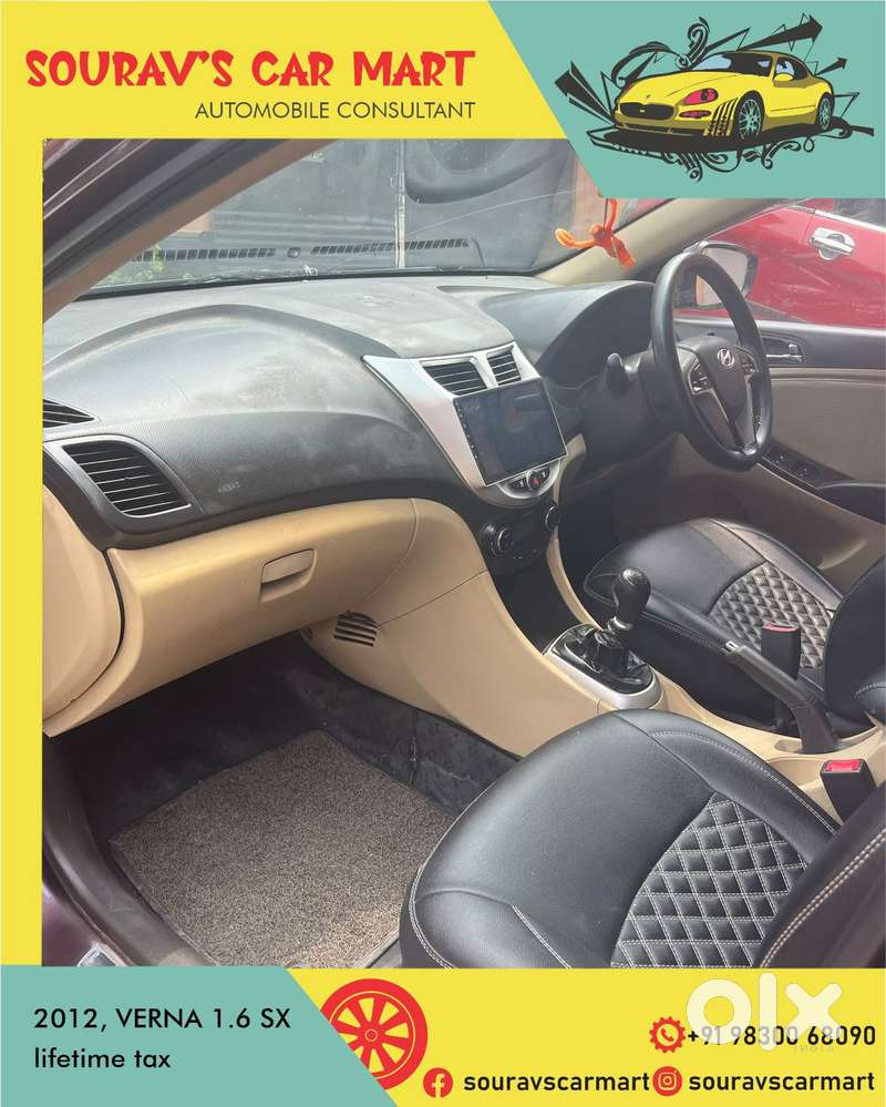 Hyundai Verna 1.6 Sx, 2012, Petrol