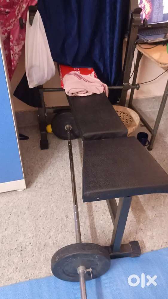 Bench bar and weight