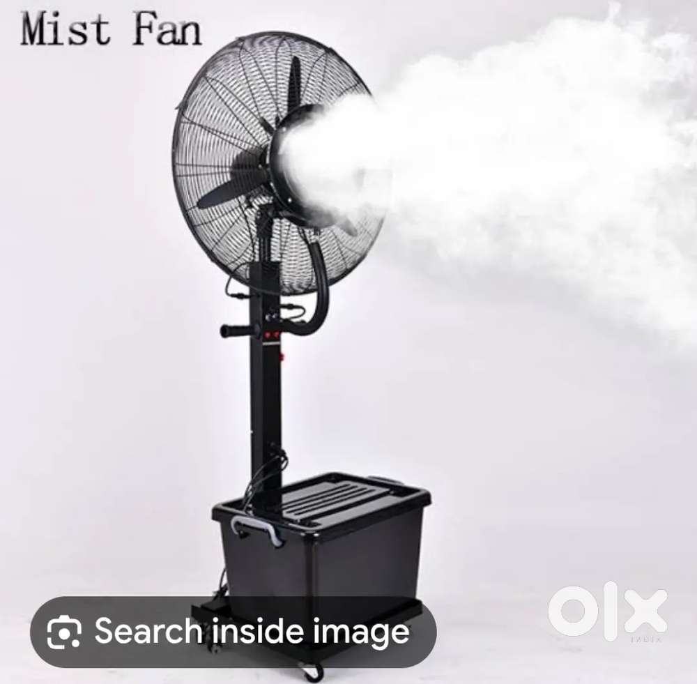 1. 5 oil Heaters brand new 9, 11and 13 fins.
2. 1 Mist fan big
3. 1 ge