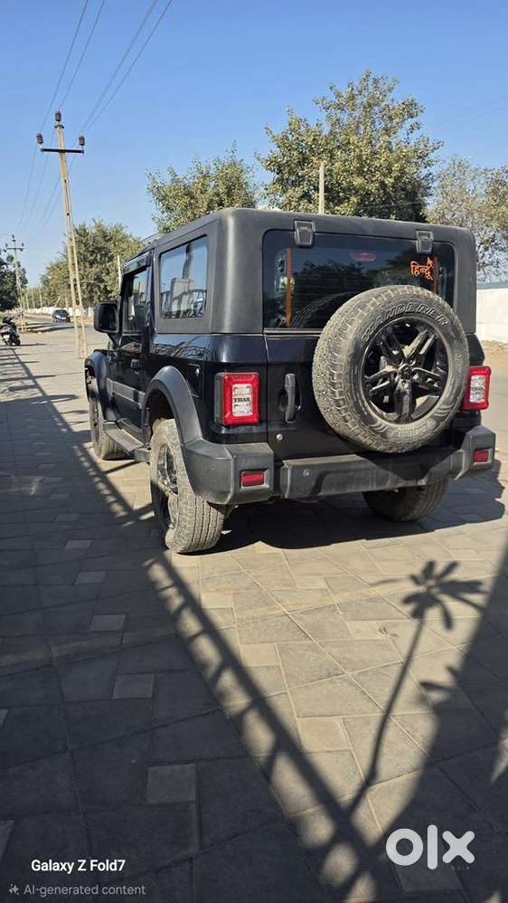 Black Mahindra Thar 2023