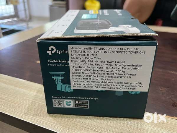 TP LINK IP CAMERA MODEL C330 I