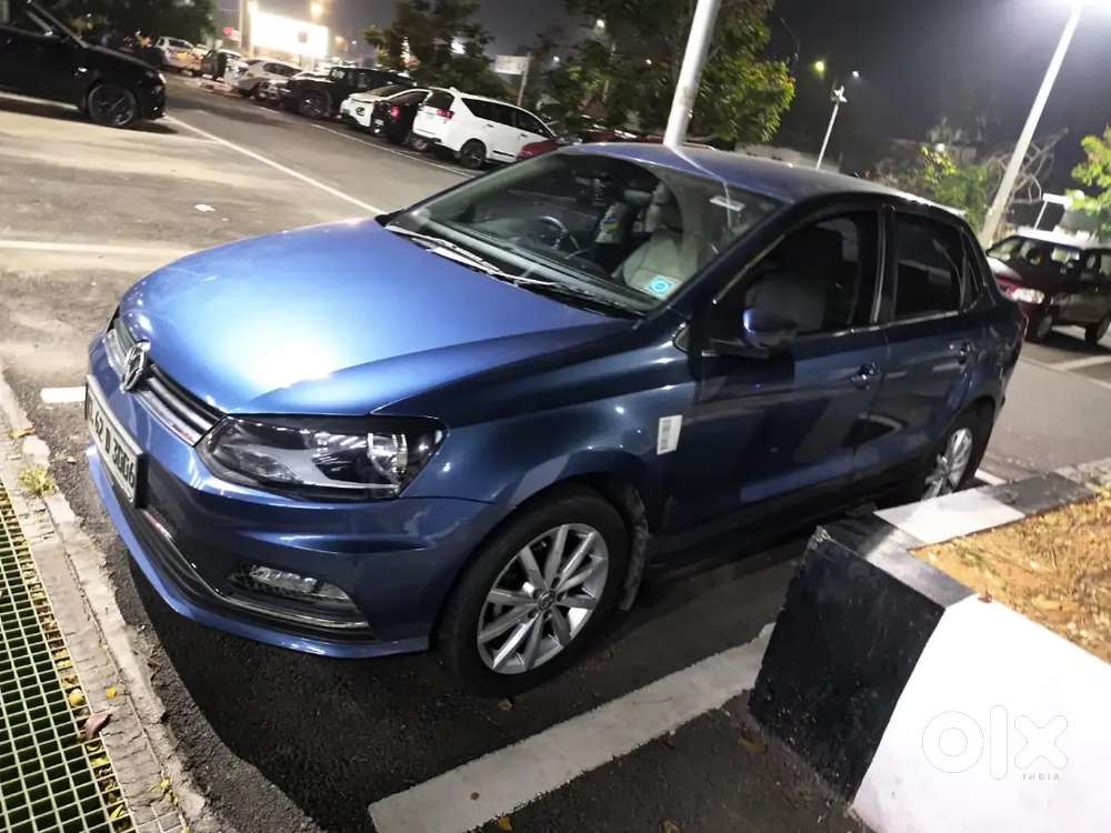​lady-owned Vw Ameo Highline Plus - Rarely Used , Fancy No & Low Kms