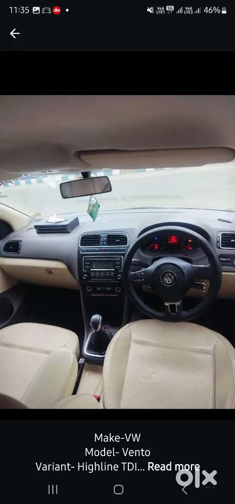 Volkswagen Vento 2014 Diesel 70000 Km Driven
