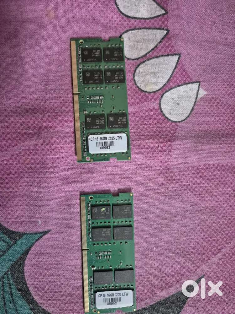 Rams ddr5 samsung 3200mhz (16 + 16)
