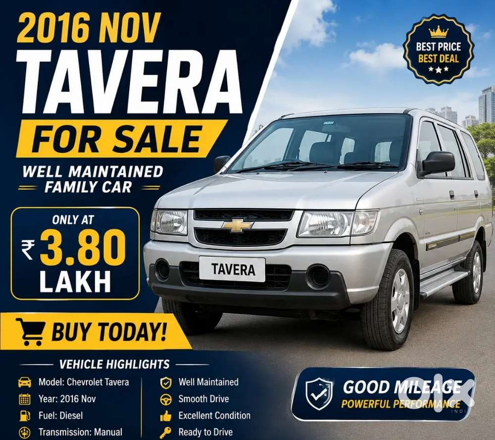Tavera For Sale