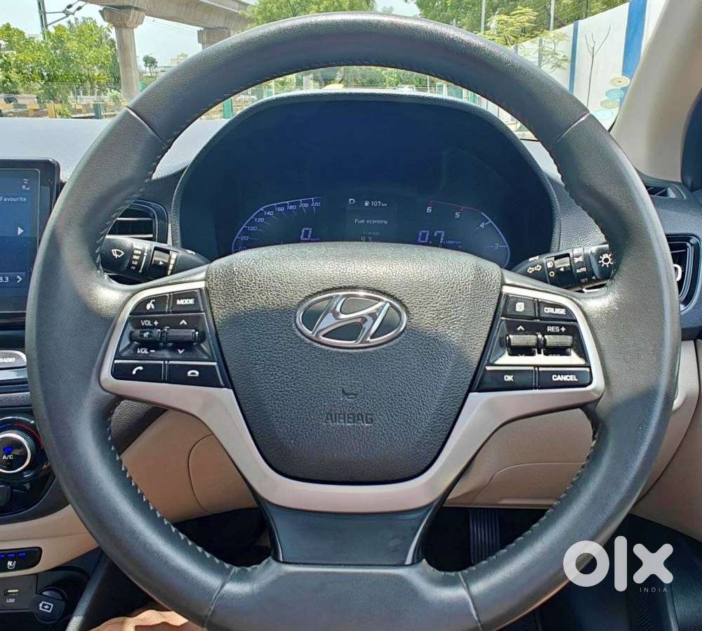 Hyundai Verna 1.5 Sx (o) Diesel At, 2021, Diesel