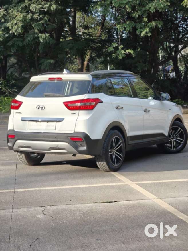 Hyundai Creta Sx Plus 1.6 Dual Tone Vtvt, 2019, Petrol