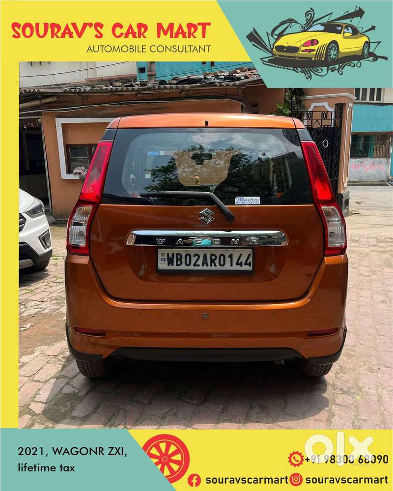 Maruti Suzuki Wagon R Zxi, 2021, Petrol