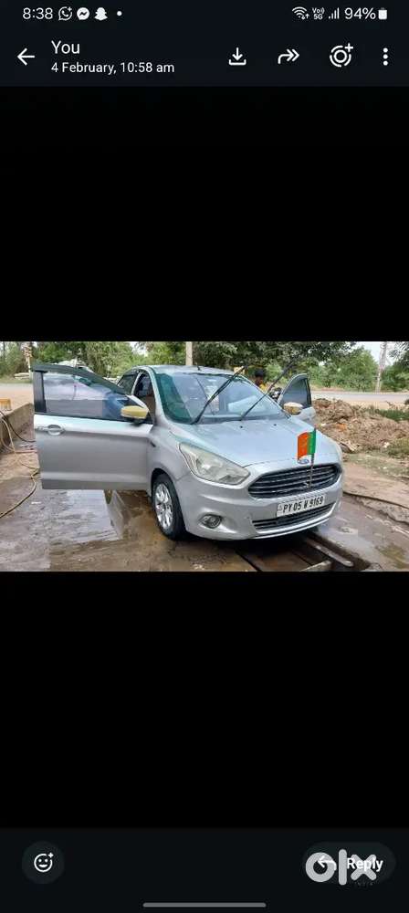 Ford Aspire Titanium Blu 2017
