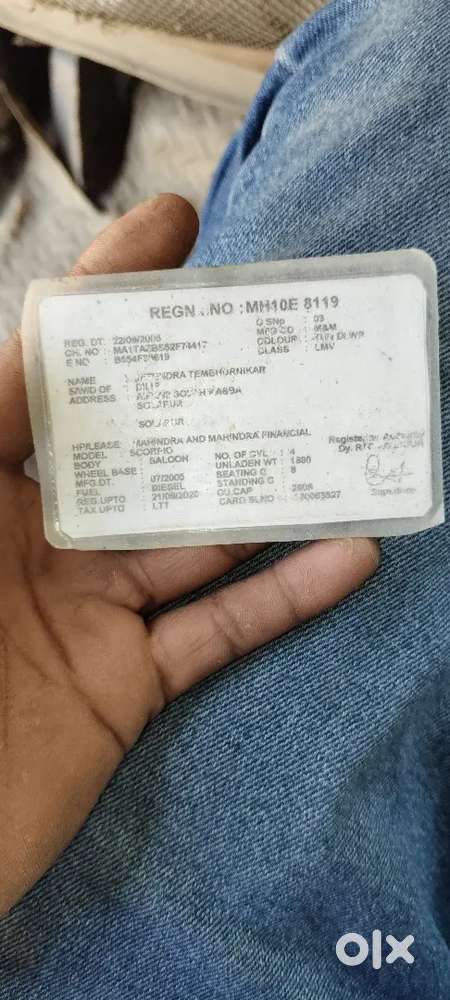 Mahindra Scorpio Diesel 2006