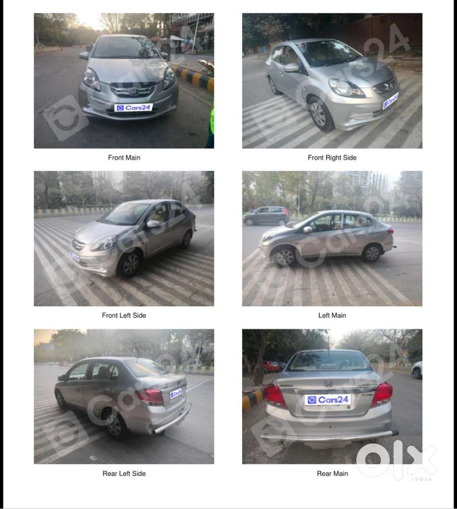Immaculate, Single-owner Honda Amaze 1.2 I-vtec  Petrol  Silver