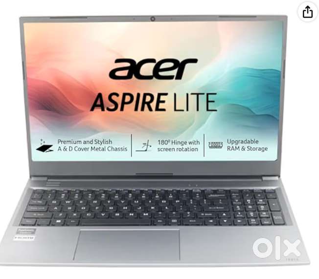 Acer Aspire Lite, (SEALED PIECE)AMD Ryzen 3-5400U, 8 GB RAM, 512