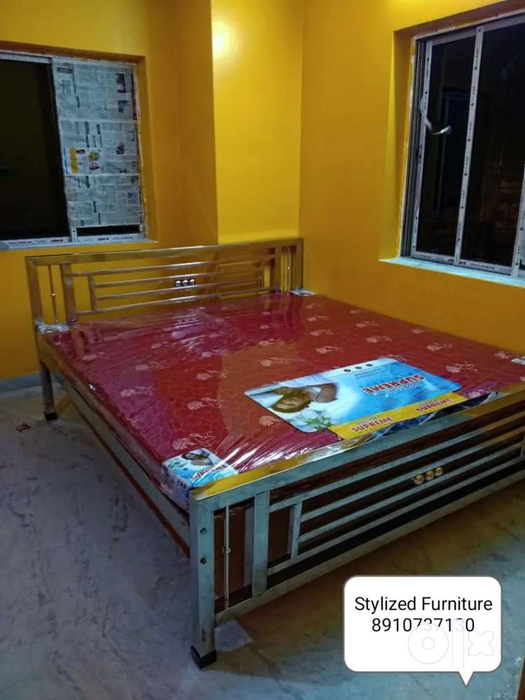 Olx steel deals bed