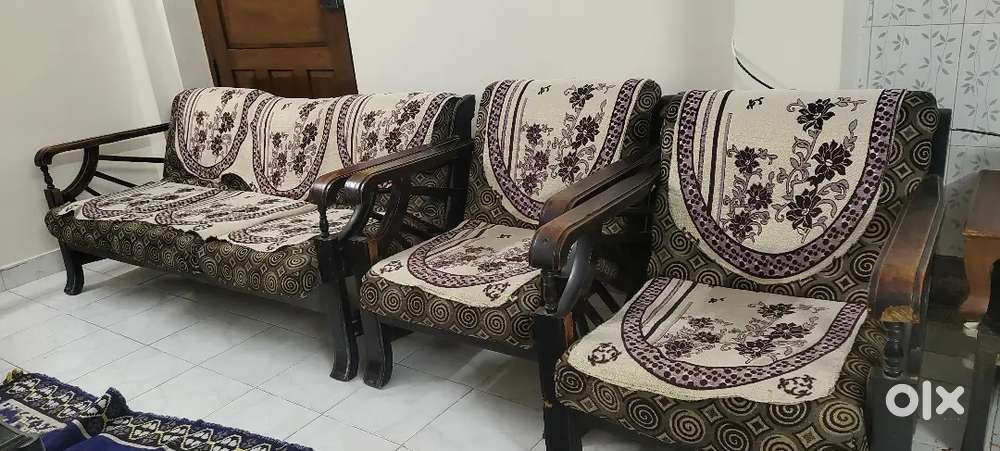 Teak wood Sofa set