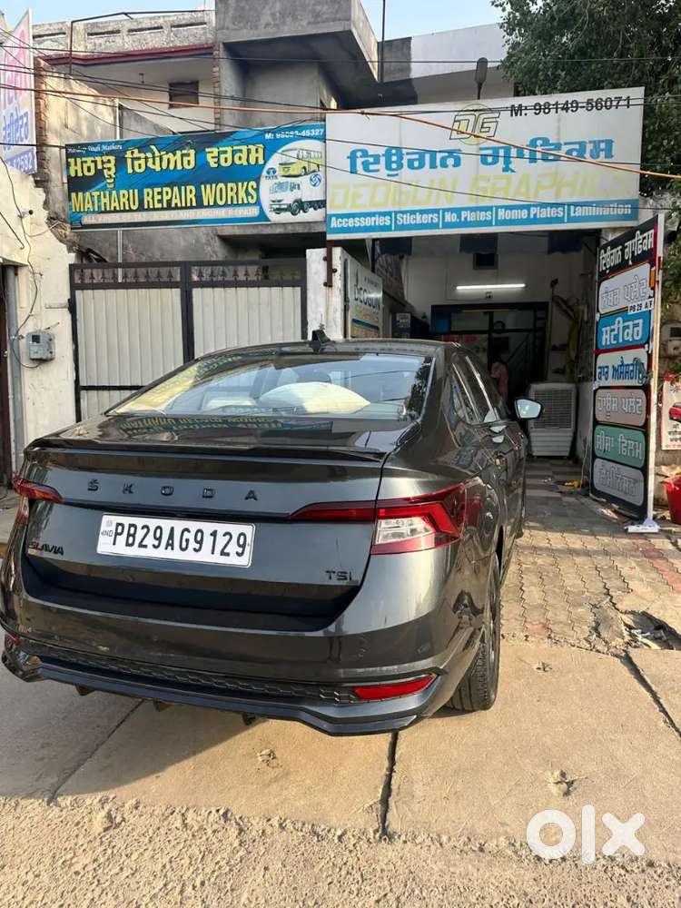 2024 Skoda Slavia Sportline Petrol 30000 Km  Single Owner.