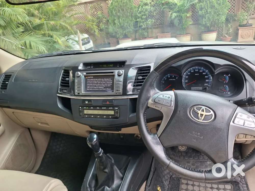 White Fortuner 2015 Gurgaon