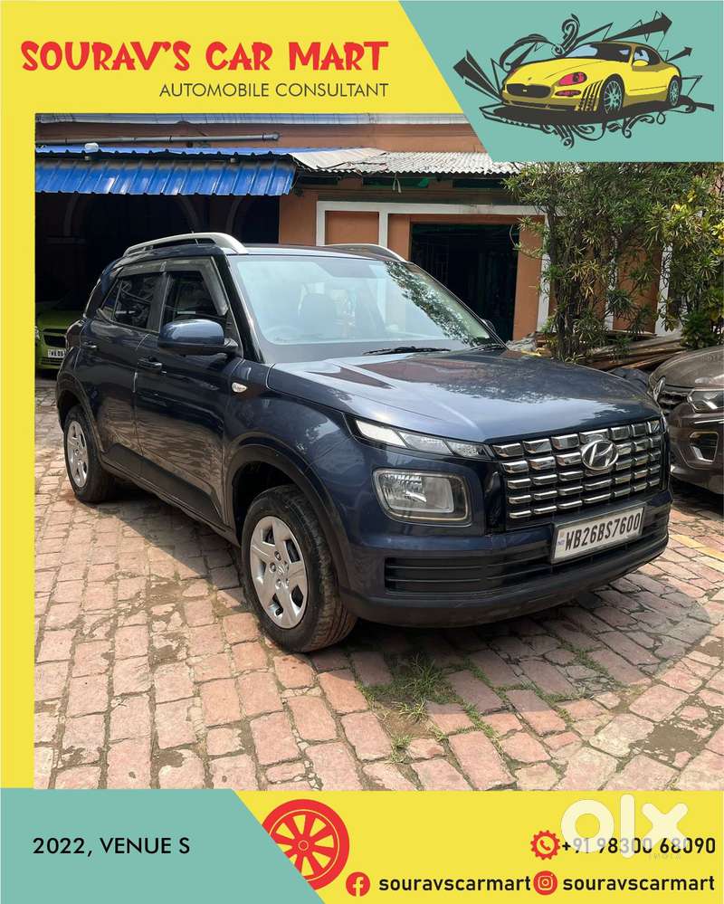 Hyundai Venue S Mt 1.2 Kappa, 2022, Petrol