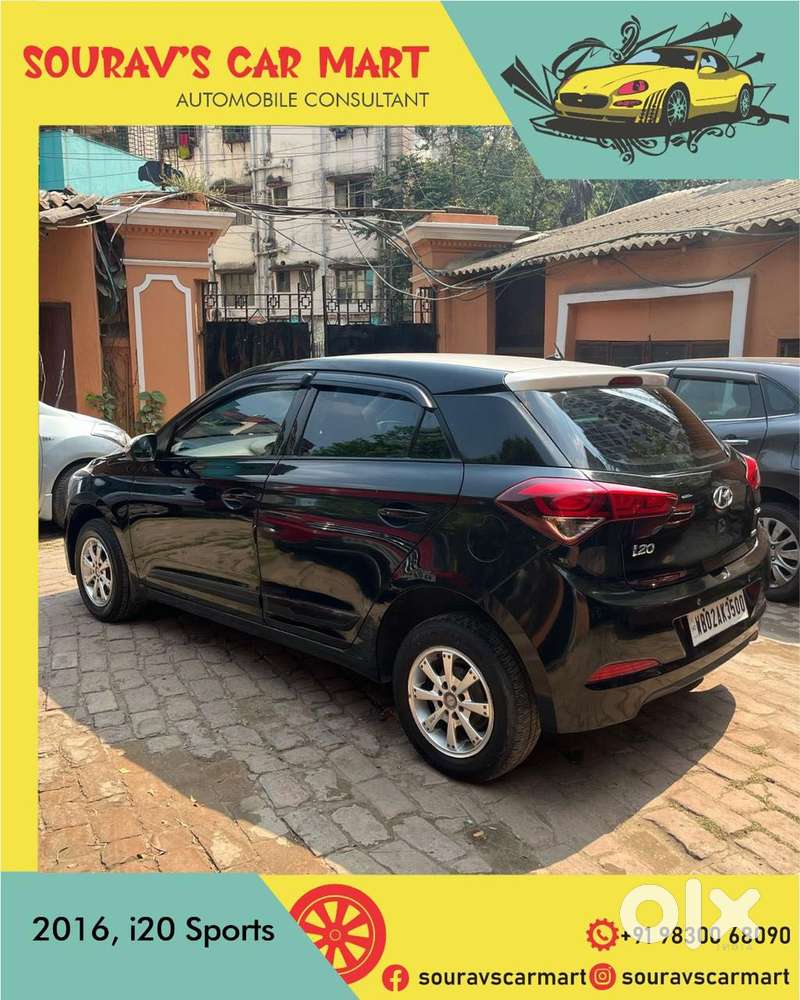 Hyundai Elite I20 Sportz (o) 1.2, 2016, Petrol