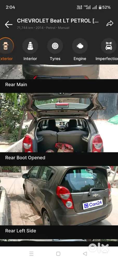 Chevrolet Beat 2014 Petrol 72000 Km Driven