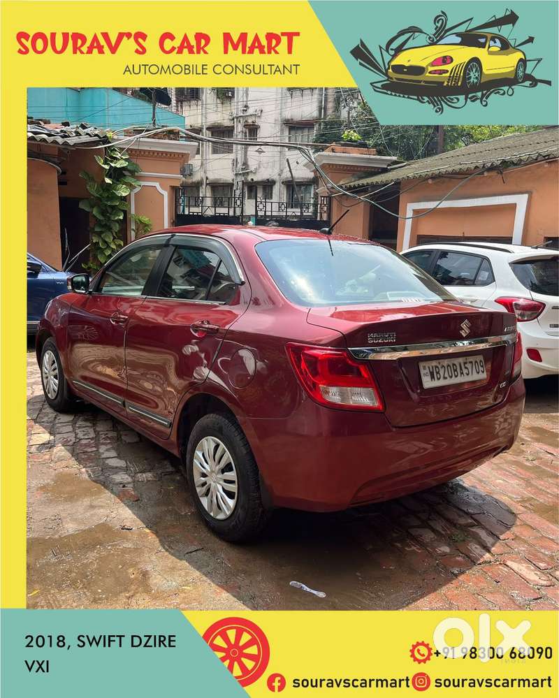 Maruti Suzuki Swift Dzire 1.2 Vxi Bsiv, 2018, Petrol
