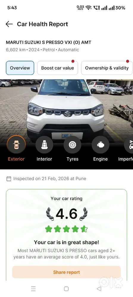 Maruti Suzuki S-presso 2024 Petrol 9000 Km Driven