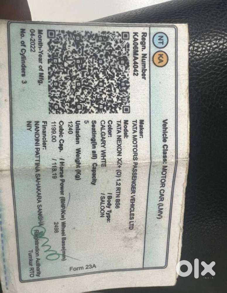 Tata Nexon 1.2 Revotron Xz Plus, 2022, Petrol